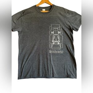 GILDAN SPARTAN RACING SR-9 SJSU/FORMULA SAE/2017 T-SHIRT SZ L